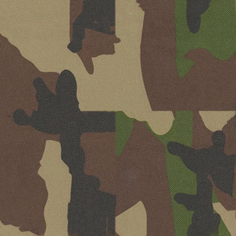 Cotton Camo fabric swatch