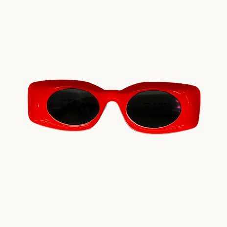White and orange sunglasses